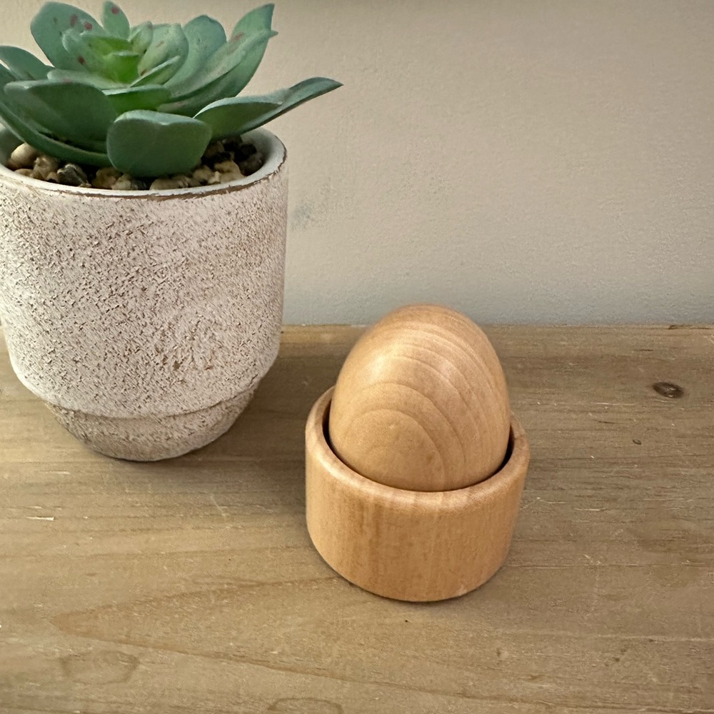 Lovevery Wooden Egg and Holder
